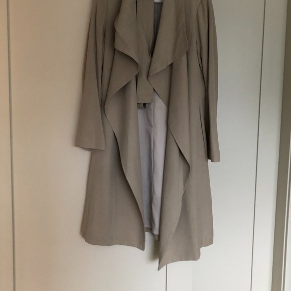 Club Monaco Trench Coat Size M - beige - Picture 3 of 3